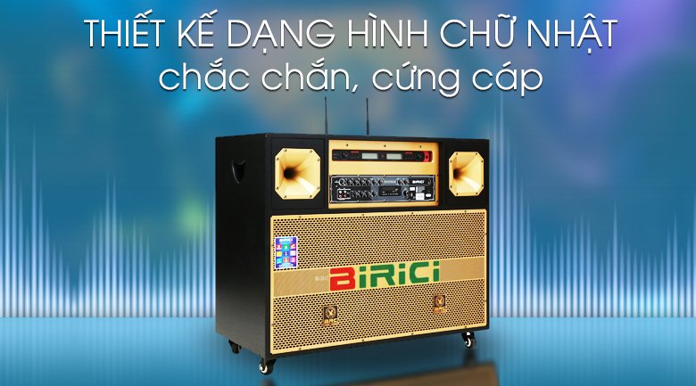 Loa điện Karaoke Birici MX-700 450W - Thiết kế