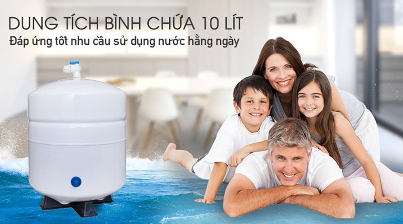 Bình chứa nước Máy lọc nước RO Kangaroo VTU KG109A 9 lõi