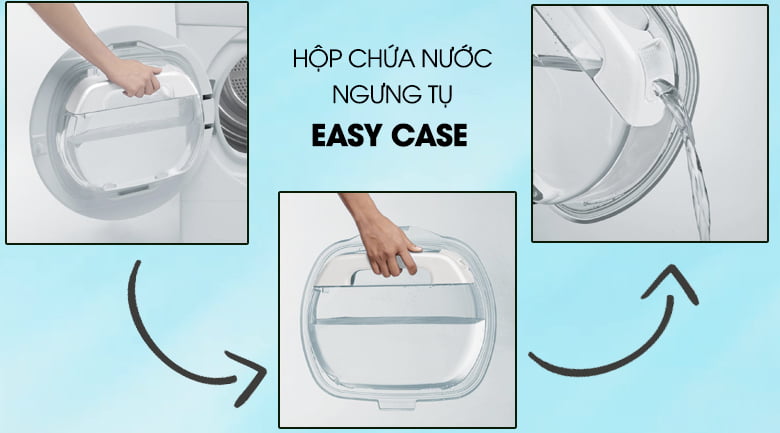 Hộp chứa Easy case - Máy sấy Candy 10 Kg GVS C10DE-S