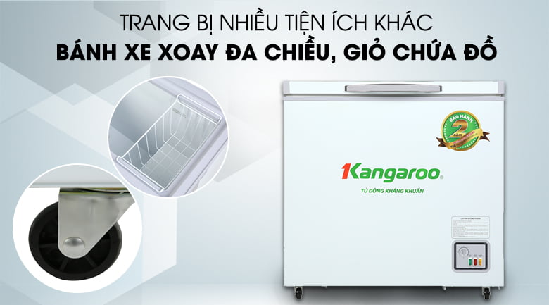 Tủ đông Kangaroo 140 lít KG 265NC1 - Tiện ích khác